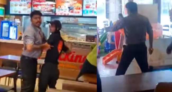 ബർഗറിൽ ചിക്കന്റെ അളവ് കുറഞ്ഞതിൽ സംഘർഷം, കുട്ടികൾക്കെതിരെ കത്തി വീശിയ മാനേജരുടെ പണി തെറിച്ചു, പിരിച്ചുവിട്ടു