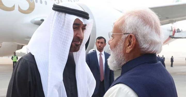 ഇത്തിരി നേരം, ഒത്തിരി കാര്യം; യുഎഇ പ്രസിഡന്റിന്റെ  ഇന്ത്യാ സന്ദർശനം വെറും മൂന്ന് മണിക്കൂർ! അതിനിടെ ഇരുരാജ്യങ്ങളും നിരവധി പുതുകരാറുകളുമായ് കൈകോർക്കാൻ ധാരണയായി