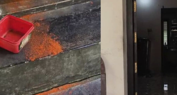 പാതിരാത്രി വീടിന്റെ പിന്‍വാതില്‍ തട്ടി ശബ്ദമുണ്ടാക്കി, പുറത്തിറങ്ങിയ വീട്ടമ്മയെ ഉപദ്രവിച്ച് കയ്യിലെ സ്വര്‍ണ വളകള്‍ കട്ടര്‍കൊണ്ട് മുറിച്ചെടുത്തു, വീടിനു ചുറ്റും മുളക് പടി വിതറി, ബന്ധുക്കളായ കവര്‍ച്ചാ സംഘം പൊലീസ് പിടിയില്‍, മോഷണം കടബാധ്യത തീര്‍ക്കാന്‍