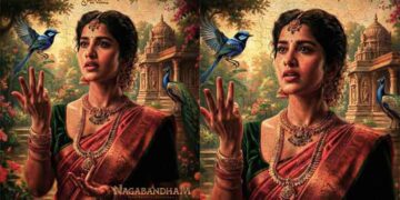 അഭിഷേക് നാമ – വിരാട് കർണ്ണ ചിത്രം ” നാഗബന്ധം”; നഭാ നടേഷ് ഫസ്റ്റ് ലുക്ക് പുറത്ത്