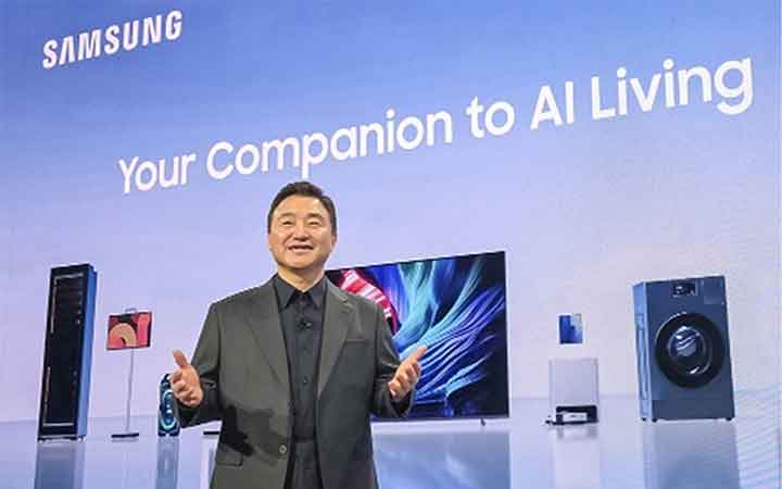എഐ ജീവിതത്തിന്റെ പുതിയ കൂട്ടാളിയുമായി സാംസങ്; കണ്സ്യൂമര് ഇലക്ട്രോണിക്സ് ഷോയില് നയരേഖ പ്രഖ്യാപിച്ചു