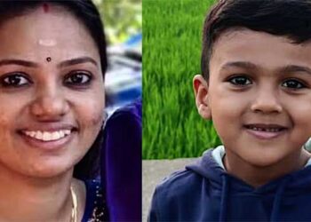 പനി കാരണം ഭർത്താവ് കിടന്നത് മറ്റൊരു മുറിയിൽ, യുവതിയും കുഞ്ഞും മരിച്ച നിലയിൽ, മകനെ കൊലപ്പെടുത്തിയ ശേഷം ജീവനൊടുക്കിയതെന്ന് സംശയം