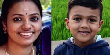 പനി കാരണം ഭർത്താവ് കിടന്നത് മറ്റൊരു മുറിയിൽ, യുവതിയും കുഞ്ഞും മരിച്ച നിലയിൽ, മകനെ കൊലപ്പെടുത്തിയ ശേഷം ജീവനൊടുക്കിയതെന്ന് സംശയം