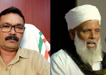 ഉമര്‍ ഫൈസി പാണക്കാട് കുടുംബത്തെ അവഹേളിക്കാന്‍  മതവേദി ഉപയോഗിക്കുന്നു, അദ്ദേഹം സംസാരിക്കുന്നത് രാഷ്ട്രീയ ഗുണ്ടയുടെ ഭാഷയില്‍,  ഇങ്ങനെയല്ല പണ്ഡിതന്‍മാര്‍ പെരുമാറേണ്ടത്, മുശാവറയിലുള്ളവരെ സിപിഎം ആയുധമാക്കുകയാണെന്ന് മുസ്ലിം ലീഗ് നേതാവ്