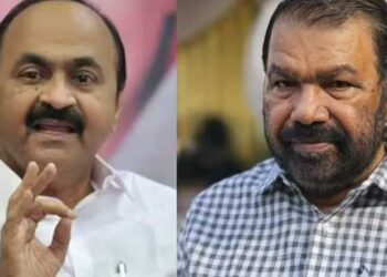 ‘നിയമസഭയിൽ അണ്ടർവെയർ പുറത്തുകാണിച്ച് ഡെസ്‌കിന് മുകളിൽ കയറി നിന്ന് അസംബന്ധം മുഴുവൻ പറഞ്ഞ ഒരുത്തനാണ് പ്രതിപക്ഷത്തിന് ക്ലാസ് എടുക്കാൻ വരുന്നത്, ഇവനൊക്കെ വിദ്യാഭ്യാസ മന്ത്രി ആയിരിക്കുമ്പോൾ സ്‌കൂളിൽ പഠിക്കേണ്ട ഗതികേട് നമ്മുടെ കുട്ടികൾക്ക് ഉണ്ടായല്ലോ, ഇത്രയും വിവരദോഷികളെ ഉൾപ്പെടുത്തിയിട്ടുള്ള ഒരു മന്ത്രിസഭ കേരള ചരിത്രത്തിലില്ല’- വി ഡി സതീശൻ