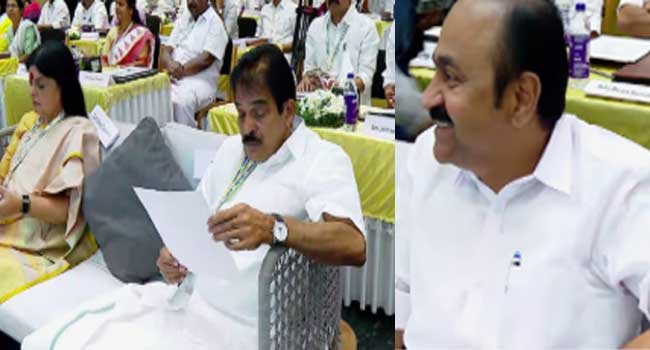 ലക്ഷ്യ ക്യാമ്പിൽ ഇഴകീറിയുള്ള പരിശോധന, ആദ്യദിനം അവസാനിച്ചപ്പോൾ 85 മണ്ഡലങ്ങളിൽ വിജയമുറപ്പെന്ന ആത്മവിശ്വാസത്തിൽ കോൺഗ്രസ്!! മധ്യകേരളത്തിൽ വൻ മുന്നേറ്റം ഉണ്ടാകുമെന്ന് വിലയിരുത്തൽ, 100 സീറ്റെന്ന ലക്ഷ്യം മുന്നിൽ കണ്ടുള്ള തന്ത്രങ്ങൾ മെനയാൻ നേതാക്കൾ