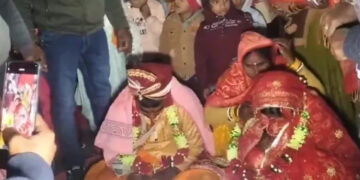 22 കാരനെ ലഹരി കലർന്ന വെള്ളം നൽകി മയക്കി, പിന്നാലെ മറ്റൊരു ഗ്രാമത്തിലെത്തിച്ച് വിവാഹം കഴിപ്പിച്ചു, ബോധം വന്ന് നിലവിളിച്ചപ്പോള്‍ വിവാഹ വീഡിയോ കാട്ടി ഭീഷണിപ്പെടുത്തി, രണ്ടു ദിവസം മുറിയില്‍ പൂട്ടിയിട്ടു, പരാതിയുമായി കുടുംബം