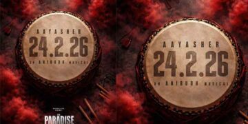 നാനി – ശ്രീകാന്ത് ഒഡേല ചിത്രം ‘ദ പാരഡൈസ്’ “ആയാ ഷേർ” ഗാനം ഫെബ്രുവരി 24 ന്