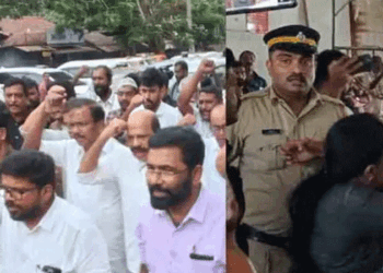 കെ.എസ്.യു പ്രതിഷേധത്തിനിടെ ആരോഗ്യമന്ത്രിയ്ക്ക് പരിക്കേറ്റ സംഭവം:  മുഖ്യമന്ത്രി ആശുപത്രിയിലെത്തി; സംസ്ഥാനമൊട്ടാകെ പ്രതിഷേധപ്രകടനങ്ങൾക്ക് ആഹ്വാനമേകി സിപിഎം