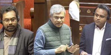 കേരളത്തിലെ അതിവേഗ റെയിൽ പാതയുമായി ബന്ധപ്പെട്ട് ഇ ശ്രീധരനെ എന്തെങ്കിലും ചുമതല ഏല്പിച്ചിട്ടുണ്ടോ? എംപിമാരുടെ ചോദ്യത്തിന് ബ ബ്ബ ബ്ബ അടിച്ച് അശ്വിനി വൈഷ്ണവ്!! കേരളത്തിന് വേണമെങ്കിൽ അതിവേഗ റെയിൽ പരിഗണിക്കാവുന്നതാണ്… പക്ഷെ ഭൂമി ഏറ്റെടുക്കലാണ് പ്രശ്നം, സിൽവർലൈൻ പദ്ധതി പാരിസ്ഥിതിക പ്രശ്‌നം ഉണ്ടാക്കുന്നു… പിന്നാലെ മുട്ടാപ്പോക്ക് ന്യായീകരണം