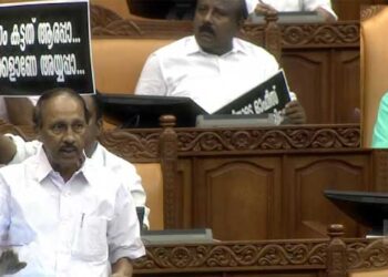 നാൽപത് ദിവസത്തോളം തന്ത്രിയെ ജയിലിലിട്ടതിന്റെ ഉത്തരവാദിത്തം ആർക്ക്? ദേവസ്വം മന്ത്രി രാജിവച്ചാൽ പ്രശ്‌നം തീരും, സഭ സു​ഗമമായി മുന്നോട്ടു പോകും, അല്ലെങ്കിൽ പ്രതിപക്ഷം നിസഹകരണം തുടരും- കെ ബാബു!! പ്രതിപക്ഷം തന്ത്രിയുടെ വക്കാലത്ത് ഏറ്റുപിടിച്ച് സംസാരിക്കുന്നു- ഭരണപക്ഷം, ചോദ്യോത്തരവേള റദ്ദേക്കി