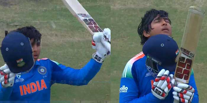 ഇറ്റ്സ് റെയ്നിങ് റെയ്നിങ് സിക്സസ്… ബി​ഗ് ബോയ് സിക്സസ്… ആന്റി ക്ലൈമാക്സ് ഫോർ സം ഓവർ… കമന്ററി ബോക്സിൽ നിന്ന് അലർച്ചകൾ മാത്രം…32 ബോളിൽ 50, പിന്നെ സെഞ്ചുറിയിലേക്ക് 23 ബോളുകൾ മാത്രം, അർദ്ധ സെഞ്ചുറി നേ‌ടിയ പിന്നാലെ ആയുഷ് പുറത്ത്- ഇന്ത്യ 185-2