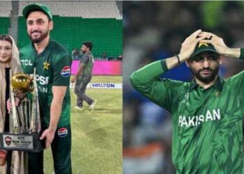 പാക്കിസ്ഥാൻ ഇം​ഗ്ലണ്ടിനോ‌ട് തോറ്റതിന് ക്യാപ്റ്റന്റെ ഭാര്യയ്ക്കും മകനുമെതിരെ ആരാധകരുടെ പൊങ്കാല!! ‘എന്നെയും നിഷ്കളങ്കനായ എന്റെ മകനെയും അധിക്ഷേപിക്കുന്നത് നിങ്ങൾക്ക് ലോകകപ്പ് നേടിത്തരില്ല, പാകിസ്ഥാൻ ആരാധകരെ’… സമൂഹമാധ്യമങ്ങളിലൂടെ ശപിച്ച് സൽമാൻ അലി ആഗയുടെ ഭാര്യ… പിന്നാലെ പോസ്റ്റ് ഡിലീറ്റ് ചെയ്തു