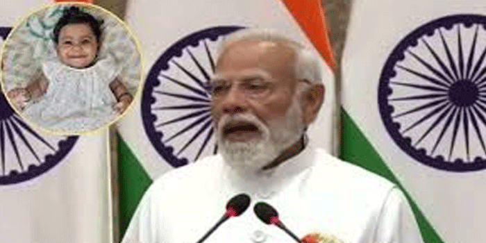 രാജ്യത്തിന്റെ നൊമ്പരവും അഭിമാനവുമായ കുഞ്ഞു ജീവിതം-ആ ഓർമ്മകൾക്ക് ഇന്ത്യയുടെ പ്രണാമം- അവയവ ദാനം നടത്തി ചരിത്രം സൃഷ്ടിച്ച ആലിനെ മൻകീ ബാത്തിൽ അനുസ്മരിച്ച്  പ്രധാന മന്ത്രി ; ‘ഏതൊരു രക്ഷിതാവിനും സ്വന്തം കുഞ്ഞിനെ നഷ്ടമാകുന്നതിനേക്കാൾ വലുതായി മറ്റൊരു വേദനയില്ല; കുറച്ചു ദിവസങ്ങൾക്ക് മുൻപ്  നിഷ്കളങ്കയായ കുഞ്ഞുപെൺകുട്ടിയെ നമുക്ക് നഷ്ടമായി, ആ വേദനക്കിടയിലും ആലിൻ്റെ മാതാപിതാക്കൾ കുഞ്ഞിന്റെ അവയവദാനത്തിന് തയ്യാറായി; അവരുടെ ചിന്തയും  എത്ര വലുതും വിശാലവുമാണെന്ന് വ്യക്തമാക്കുന്നതാണ് ഈ മഹത്പ്രവൃത്തി‘