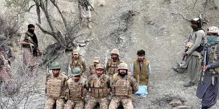 കസ്റ്റഡിയിലുള്ള ബലൂച് തടവുകാരെ എത്രയും വേ​ഗം വിട്ടയയ്ക്കണം, ഏഴ് സൈനീകർ ഞങ്ങളുടെ കസ്റ്റഡിയിലുണ്ട്, ഇന്ന് ഒരു ദിവസം കഴിഞ്ഞു, ​ബാക്കി ആറ് ദിവസം, തീരുമാനമായില്ലെങ്കിൽ ഏഴാം ദിവസം സൈനീകരെ വധിക്കും!! പാക്കിസ്ഥാന് ബലൂചിസ്ഥാൻ ലിബറേഷൻ ആർമിയുടെ അന്ത്യശാസനം