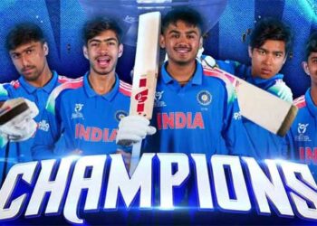 ആറാം ലോക കിരീടം ചൂടി ഇന്ത്യൻ കൗമാരപ്പട, ഇം​ഗ്ലണ്ടിന്റെ കിരീടമോഹം തകർത്തത് 100 റൺസിന്