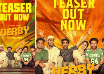 ആക്ഷൻ രംഗങ്ങളാൽ സമ്പന്നമായ ഡർബിയുടെ ടീസർ റിലീസായി, ചിത്രം മാർച്ച് 27ന് തിയേറ്ററിലേക്ക്