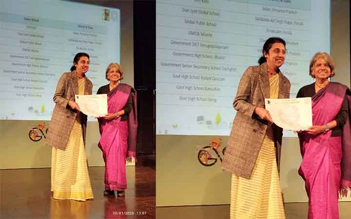 തുടർച്ചയായ നാലാം വർഷവും ‘ഗ്രീൻ’ റേറ്റിംഗ്; ദേശീയ തലത്തിൽ തിളങ്ങി ഗ്ലോബൽ പബ്ലിക് സ്കൂൾ