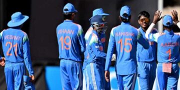 കപ്പ് അടിച്ചുമാറ്റാൻ പോയിട്ട് നോക്കാൻ പോലും അവസരം കൊടുക്കാതെ നമ്മുടെ പിള്ളന്മാർ!! അണ്ടർ 19 ലോകകപ്പിൽ പാക്കിസ്ഥാനെ 58 റൺസിന് തകർത്ത് ഇന്ത്യ സെമിയിൽ, സെമിയിൽ എതിരാളികൾ അഫ്ഗാനിസ്ഥാൻ