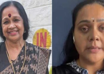 “അഞ്ചു കല്യാണം സാരിമാറുന്ന പോലെ നടത്തിയാൽ പിള്ളേര് വെറുതെ ഇരിക്കുമോ? എപ്പോ കേറ്റി വിട്ടൂന്ന് ചോതിച്ചാൽ പോരെ റോക്കറ്റിൽ… നിങ്ങൾ ഒരു പബ്ലിക് ഫി​ഗർ ആയത് കൊണ്ടാണ് ഇത്രക്കും ടെൻഷൻ, കുറച്ച് നാൾ സോഷ്യൽ മീഡിയ ഉപയോഗിക്കാതെ ഹാപ്പി ആയി ഇരിക്കൂ.. എല്ലാം റെഡി ആകും ഓക്കെ’- അധിക്ഷേപവും ഉപദേശവുമായി കലാമണ്ഡലം സത്യഭാമ