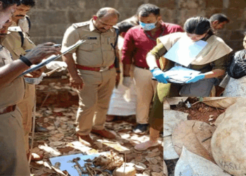 കോവളത്ത് ആളൊഴിഞ്ഞ പറമ്പിൽ തലയോട്ടികളും അസ്ഥികളും; തലയോട്ടികളിൽ ‘വാസു’ എന്നും ‘അസ്‌ന’ എന്നും എഴുത്ത്; സംഭവത്തിൽ ദുരൂഹതയേറുന്നു