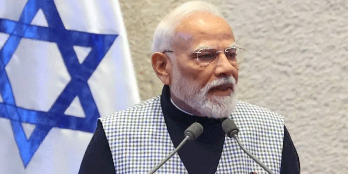 ‘2023 ഒക്ടോബർ 7-ന് ഹമാസ് നടത്തിയ ആക്രമണം ‘അതിക്രൂരം’ , 26/11 മുംബൈ ഭീകരാക്രമണവും സമാനമായിരുന്നു; ഭീകരതയെ ഒരു കാരണവശാലും ന്യായീകരിക്കാനാവില്ല’ – ഇസ്രയേൽ പാർലമെന്റിൽ മോദി