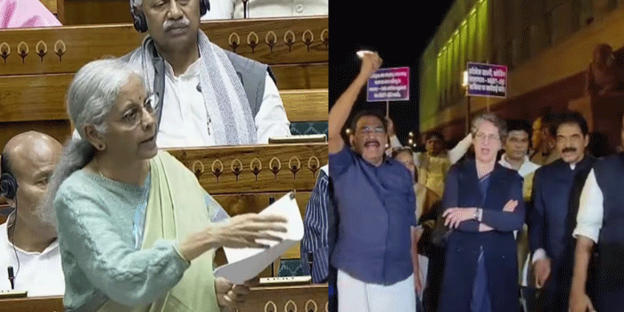 കേരള സർക്കാരുനെതിരെ വിമർശന ശരം തൊടുത്ത് നിർമ്മലാ സീതാരാമൻ; ‘ഇപ്പോഴത്തെ മുഖ്യമന്ത്രിയുടെ കാലത്ത് കുറ്റകൃത്യങ്ങളുടെ പട്ടികയിൽ സംസ്ഥാനം ഒന്നാമതെത്തി; വ്യവസായ മുരടിപ്പും ഇടതുപക്ഷ ഭരണഫലം’