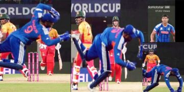 സ്റ്റംപുകൾക്കു പിന്നിലെ വിശ്വസ്തൻ നമ്മുടെ മലയാളിച്ചേട്ടൻ തന്നെ… വലതുവശത്തേക്ക് വായുവിൽ പറന്നൊരു വൺ ഹാൻഡ് ക്യാച്ച്, ഫുട്ബോളിൽ ഗോൾ കീപ്പറുടെ അസാധ്യ സേവ് പോലെ… കമൻറേറ്റർമാർ, ആർത്തുവിളിച്ച് ചെപ്പോക്ക്