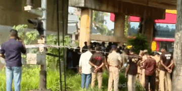 വൈറ്റിലയിൽ റെയിൽവേ ട്രാക്കിൽ യുവതിയുടെ മൃതദേഹം കണ്ടെത്തിയ സംഭവം; തെളിവെടുപ്പ് നടന്നു;  എല്ലാം വിവരിച്ച് ഷാജി