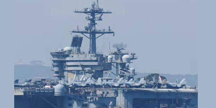 ഇറാനുമായി ചർച്ചയിലാണ്… ഇനിയൊരു ‘മിഡ്‌നൈറ്റ് ഹാമർ’ അവർ ആ​ഗ്രഹിക്കുന്നുണ്ടാകില്ല, അമേരിക്കൻ വിമാനവാഹിനി ലക്ഷ്യമിട്ടെത്തിയ ഇറാൻ F-35C യുദ്ധവിമാനം തകർത്തു- യുഎസ്, ഹോർമൂസ് കടലിടുക്കിൽ യുഎസ് പതാകയുള്ള ഒരു എണ്ണക്കപ്പലിനെ ഇറാൻ ലക്ഷ്യമിട്ടു, കപ്പൽ പിടിച്ചെടുക്കുമെന്ന് ഭീഷണി