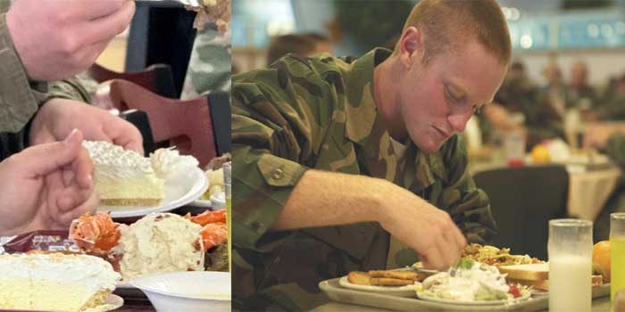 ഇറാനെ തകർക്കാനുള്ള പടപ്പുറപ്പാടോ ‘ലോബ്സ്റ്റർ വിരുന്ന്? മേശപ്പുറത്ത് സ്റ്റേക്ക്, ലോബ്സ്റ്റർ, ക്രാബ് ലെഗ്സ്, പൈ തുടങ്ങിയ വിഭവങ്ങൾ…. ആമേരിക്കൻ സൈനീകർക്ക് ‘ലാസ്റ്റ് സപ്പർ’ ഒരുക്കി ട്രംപ്… ചിത്രങ്ങൾ വൈറൽ