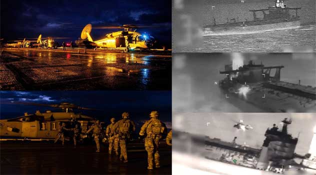 ഇറാനിൽ യുദ്ധകാഹളം? ഇന്ത്യൻ മഹാസമുദ്രത്തിൽ ഇറാൻ ബന്ധമുള്ള എണ്ണക്കപ്പൽ അമേരിക്ക പിടിച്ചെടുത്തു!! സംഘർഷം തടയാൻ ഇറാൻ യുദ്ധത്തിന് പൂർണ സജ്ജരായിരിക്കണം- നയതന്ത്രജ്ഞൻ…കാർഗോ വിമാനങ്ങൾ, എയർ ഫ്യൂവലിംഗ് ടാങ്കറുകൾ, യുദ്ധവിമാനങ്ങൾ… പശ്ചിമേഷ്യയിൽ വൻ സൈനിക വിന്യാസം