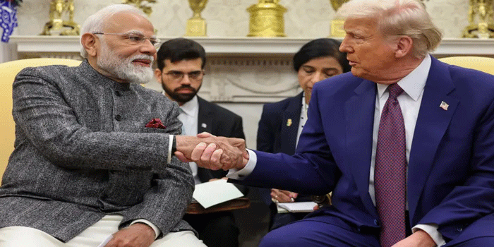 അഞ്ച് വർഷത്തിനുള്ളിൽ 50,000 കോടി ഡോളറിന്റെ ഉഭയകക്ഷിവ്യാപാരം ലാക്കാക്കി ഇന്ത്യാ-യുഎസ് വ്യാപാര കരാർ; വസ്ത്ര-ആഭരണ- സമു​ദ്രോല്പന്ന-വ്യോമയാന രം​ഗത്ത് പ്രതീക്ഷകളുണരുന്നു; ഹാർലി ഡേവിസൺ ഉൾപ്പെടെയുള്ള  ആഡംബര മോട്ടോർസൈക്കിളിന്റെ ഇറക്കുമതിത്തീരുവ ഒഴിവാക്കും;  കാറുകളുടെ കാര്യത്തിൽ നിലവിലെ 110 ശതമാനത്തിൽനിന്ന് 30 ശതമാനമായി കുറയ്ക്കും!