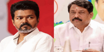 ‘വിജയ്…താനാദ്യം തൃഷയെ വിട്ട് പുറത്തു വാ…എന്നിട്ടാവാം രാഷ്ട്രീയം; മേൽക്കൂരയിൽ കയറി കോഴിയെ പിടിക്കാൻ കഴിയാത്ത ഒരാൾക്ക് ആകാശത്തെ വൈകുണ്ഠത്തിൽ പോകാൻകഴിയുമോ‘- വിവാദ പരാമർശവുമായ് തമിഴ്നാട് ബിജെപി അധ്യക്ഷൻ