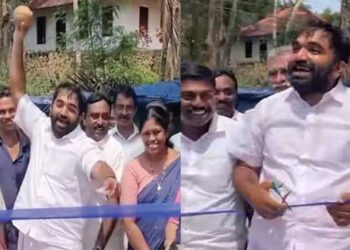 ‘ചാണ്ടിക്കുഞ്ഞേ, പ്രായം കൂടുകല്ലേ, ഒരു കല്യാണമൊക്കെ കഴിച്ചൂടെ…?’ കമെന്റ്!! ശരണംവിളിച്ച് തേങ്ങയുടച്ച് റോഡ് ഉദ്ഘാടനം, പിന്നാലെ പിറന്നാൾ കേക്ക് മുറിച്ച് ചാണ്ടി ഉമ്മൻ എംഎൽഎ