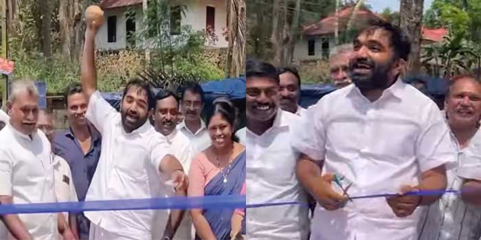 ‘ചാണ്ടിക്കുഞ്ഞേ, പ്രായം കൂടുകല്ലേ, ഒരു കല്യാണമൊക്കെ കഴിച്ചൂടെ…?’ കമെന്റ്!! ശരണംവിളിച്ച് തേങ്ങയുടച്ച് റോഡ് ഉദ്ഘാടനം, പിന്നാലെ പിറന്നാൾ കേക്ക് മുറിച്ച് ചാണ്ടി ഉമ്മൻ എംഎൽഎ