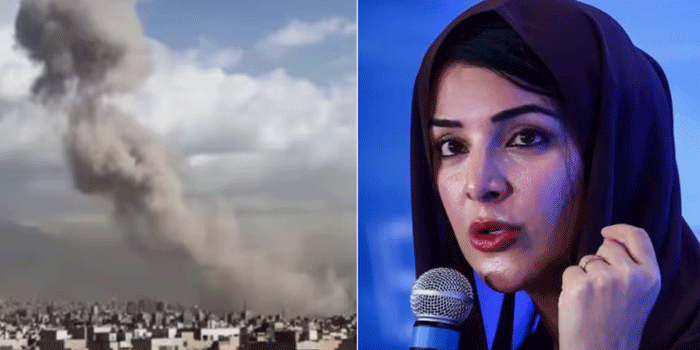 ‘ഇനി കൈയ്യും കെട്ടി നോക്കി നിൽക്കില്ല; തിരിച്ചടി നല്കും, അതിനിടവരാതിരിക്കട്ടെ’ : ഇറാന് താക്കീതുമായി  യുഎഇ അന്താരാഷ്ട്ര സഹകരണ സഹ മന്ത്രി റീം അൽ ഹാഷിമി