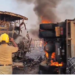 സ്വകാര്യ ബസ് ടിപ്പർ ലോറിയുമായി കൂട്ടിയിടിച്ച്  തീപിടിച്ചു, 12 പേര്‍ക്ക് ദാരുണാന്ത്യം, നിരവധി പേരുടെ നില അതീവ ഗുരുതരം, മരണസംഖ്യ ഉയരാന്‍ സാധ്യത