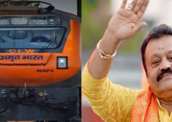 കേന്ദ്രമന്ത്രിക്ക് പോകാൻ നട്ടപ്പാതിരായ്ക്ക് അമൃത്‌ഭാരത് തലശ്ശേരിയിൽ പിടിച്ചിട്ടത് ഒരുമണിക്കൂർ!! ആദ്യ സ്റ്റോപ്പിന്റെ ഉദ്ഘാടനം പയ്യന്നൂരിൽ പറഞ്ഞത് പുലർച്ചെ 1.19ന്, സുരേഷ് ​ഗോപിയെത്തിയത് 1.44ന്…കാത്തുനിന്ന് മടുത്ത അണികൾ മ‌ടങ്ങി, അതൃപ്തി പ്രകടിപ്പിച്ച് അതേ ട്രെയിനിൽ യാത്രതുടർന്നു