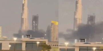 ദുബായ് നഗരത്തിൽ വീണ്ടും ആക്രമണം: കെട്ടിടങ്ങൾക്ക് മുകളിൽ നിന്ന് പുക ; ബുർജ് ഖലീഫ ലക്ഷ്യം?