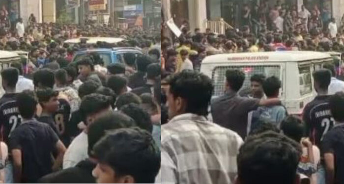 ഒരു രൂപയുടെ നോട്ടുമായി വന്നാല്‍ ഒരു ഷൂ ഫ്രീ… പുലര്‍ച്ചെ മൂന്ന് മണി മുതല്‍ കടയ്ക്ക് മുന്നില്‍  വന്‍ ആള്‍ക്കൂട്ടം, ഒടുവില്‍ തിക്കും തിരക്കും ലാത്തിച്ചാര്‍ജും,  ഓഫര്‍ കൊടുത്ത് അങ്കലാപ്പിലായി കടയുടമകള്‍