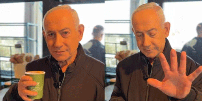 ‘ഞാൻ മരിച്ചത്… എന്നും കോഫിക്ക് വേണ്ടിയാണ്‘… കൊല്ലപ്പെട്ടെന്ന പ്രചരണങ്ങൾക്ക് കാപ്പികുടിച്ച് മറുപടിയേകി സാക്ഷാൽ നെതന്യാഹു; ‘എന്റെ വിരലുകൾ എണ്ണണോ? ദാ നോക്കൂ.‘.. എഐ വീഡിയോ ആരോപണത്തിനും പ്രതികരണം