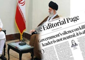 അനുശോചനമറിച്ചത് ​ദിവസങ്ങൾക്കു ശേഷം, ഖമനേയി വധത്തിൽ ഇന്ത്യയുടെ മൗനമെന്തിന്? ഇന്ത്യയെ പിൻതുണയ്ക്കുന്ന ഇറാനെ ഓർക്കാൻ വൈകിയതിനു പിന്നിൽ എന്ത്? മോദി ഭയക്കുന്നത് അമേരിക്കൻ ശക്തിയേയോ, അതോ എപ്സ്റ്റീൻ ഫയലിനെയോ?