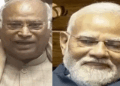‘ഞങ്ങളുമായി ഡേറ്റ് ചെയ്തു, ഞങ്ങളെ സ്നേഹിച്ചു, പക്ഷേ അവസാനം വിവാഹം കഴിച്ചത് പ്രധാനമന്ത്രി നരേന്ദ്ര മോദിയെ…’ രാജ്യസഭയാകെ ചിരിപടർത്തി മല്ലികാർജുൻ ഖാർഗെ; പ്രധാനമന്ത്രിയുടെയും പിടുത്തം വിട്ടു