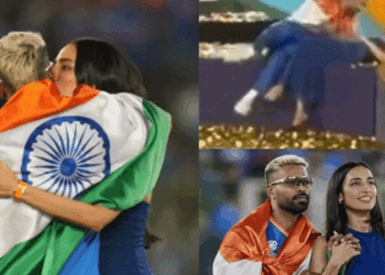 ‘ദേശീയ പതാക ശരീരത്തിൽ ചുറ്റി കാമുകിയ്ക്കൊപ്പം അശ്ലീല പെരുമാറ്റം‘: ക്രിക്കറ്റ് താരം ഹാർദിക് പാണ്ഡ്യയ്‌ക്കെതിരേ പരാതി