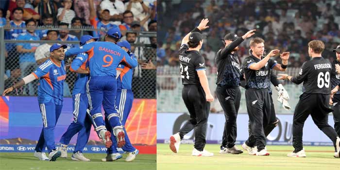 കിവീസെന്ന കടമ്പ ഇന്ത്യ കടക്കുമോ? ഏറ്റുമുട്ടിയ ടി 20 മൂന്ന് ലോകകപ്പിലും ഇന്ത്യയെ തേച്ചൊ‌ട്ടിച്ചു… 2023 ഏകദിനത്തിൽ ഇതേ സ്റ്റേഡിയത്തിൽ കണ്ണീരോടെ പടിയിറക്കം… നാളെ സഞ്ജുവും സംഘവും കളത്തിലിറങ്ങുമ്പോൾ തീർക്കാൻ കണക്കുകളേറെ!! മത്സരം വൈകിട്ട് 7.30ന് അഹമമ്മദാബാദ് നരേന്ദ്രമോദി സ്റ്റേഡിയത്തിൽ