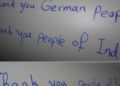 ഇന്ത്യയിലെ ജനങ്ങൾക്ക് നന്ദി… ജർമൻ ജനങ്ങൾക്ക് നന്ദി,  ഇസ്രയേലിലേക്കയച്ച മിസൈലുകളില്‍  ഐക്യദാർഢ്യം പ്രഖ്യാപിച്ച രാജ്യങ്ങള്‍ക്ക് നന്ദി അറിയിച്ച് ഇറാന്റെ കുറിപ്പ്