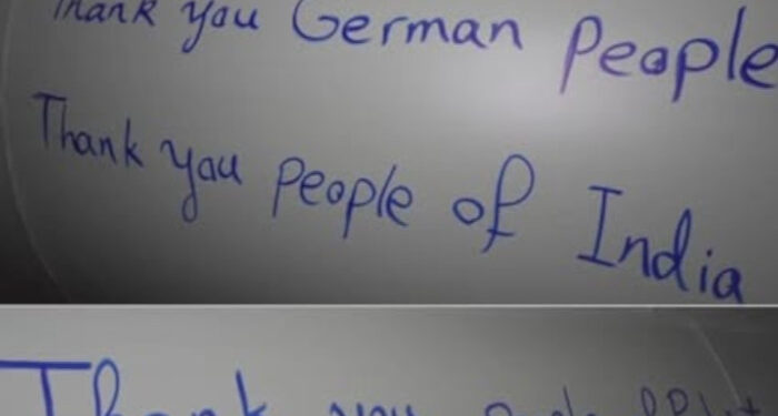 ഇന്ത്യയിലെ ജനങ്ങൾക്ക് നന്ദി… ജർമൻ ജനങ്ങൾക്ക് നന്ദി,  ഇസ്രയേലിലേക്കയച്ച മിസൈലുകളില്‍  ഐക്യദാർഢ്യം പ്രഖ്യാപിച്ച രാജ്യങ്ങള്‍ക്ക് നന്ദി അറിയിച്ച് ഇറാന്റെ കുറിപ്പ്