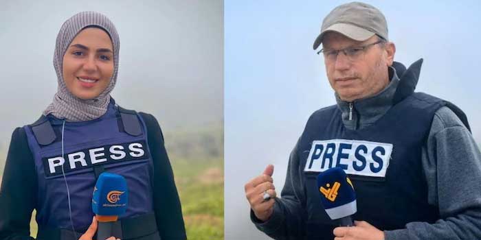 ഹിസ്ബുല്ല ഭീകരർ വേഷം മാറിവന്നതെന്നാരോപിച്ച് ഇസ്രയേൽ നടത്തിയ ആക്രമണത്തിൽ സഹോദരങ്ങളടക്കം മൂന്ന് മാധ്യമപ്രവർത്തകർ കൊല്ലപ്പെട്ടു, കൊല്ലപ്പെട്ടവരിലൊരാൾ പതിറ്റാണ്ടുകളായി യുദ്ധവാർത്തകൾ റിപ്പോർട്ട് ചെയ്യുന്ന അൽ മനാറിലെ പ്രമുഖനായ ലേഖകൻ ഷുഐബ്!! ലിതാനി നദി വരെ ബഫർ സോൺ സ്ഥാപിക്കാനൊരുങ്ങി ഇസ്രയേൽ