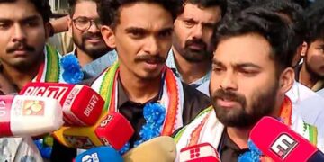 കണ്ണൂർ റെയിൽവേ സ്റ്റേഷനിൽ കണ്ടത് ഷംസീറിന്റെ തിരക്കഥയിൽ ഗൺമാന്റെ സംവിധാനത്തിൽ ആരോ​ഗ്യ മന്ത്രി നിറഞ്ഞാടി അഭിനയിച്ച പൊട്ടിപ്പാളീസായ സിനിമ…, നടന്നത് ഭരണകൂട വേട്ട- അതുൽ എംസി !! ജയിൽ മോചിതരായ കെഎസ്‌യു പ്രവർത്തകർക്ക് വൻ സ്വീകരണം